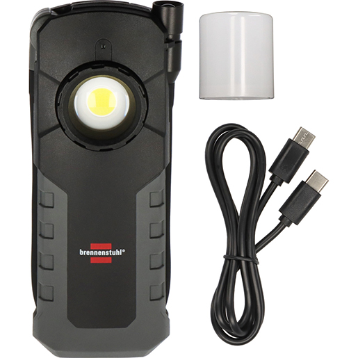 Lampe portable LED rechargeable avec lumière d’inspection