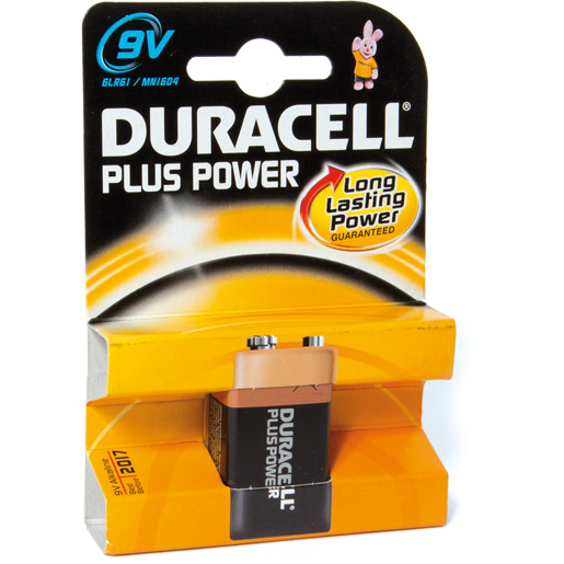 PILA DURACEL PLUS LR61 9 V