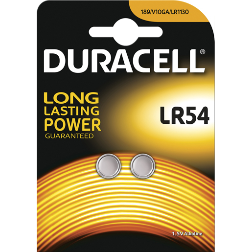 KNOPFBATTERIE LR 54 2ST