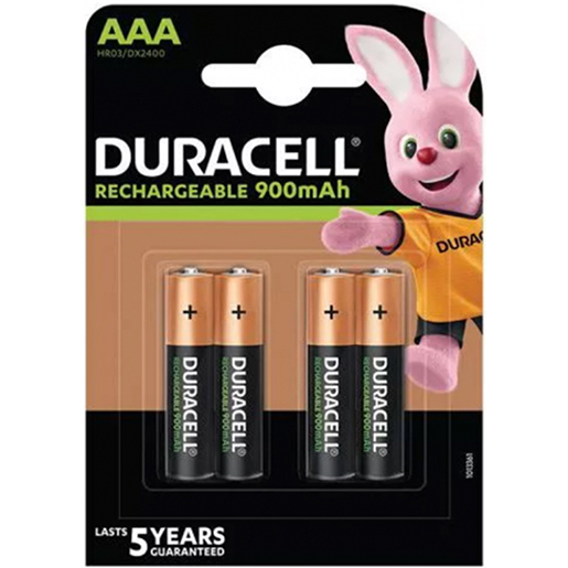 Wiederaufladbare DURACELL-Batterien