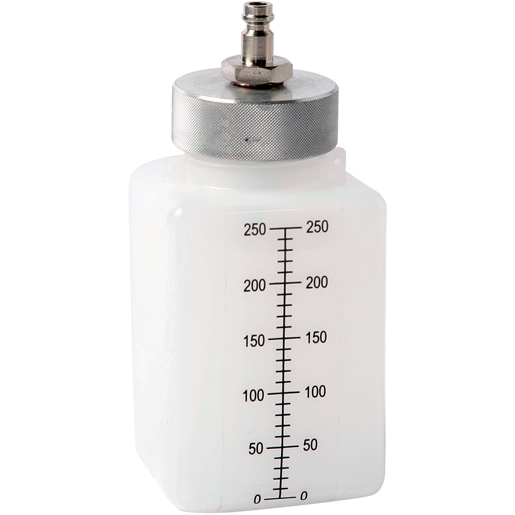 Flasche mit Anschluss