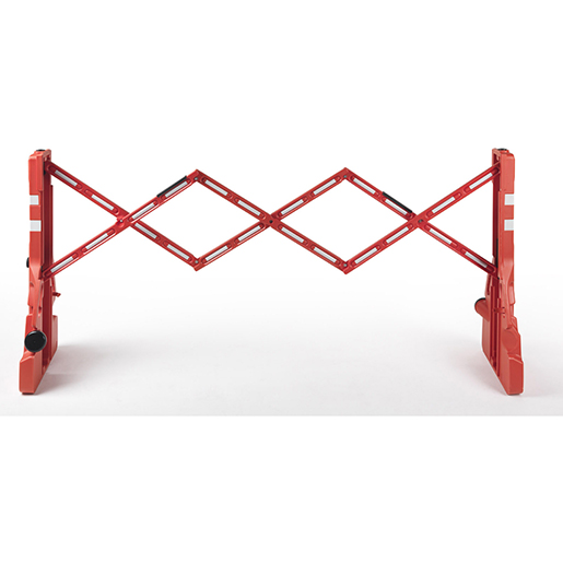 Détail de BARRIÈRE EXTENSIBLE EN PVC HAUTE VISIBIL 310