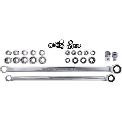 Set chiavi e bussole 23 pezzi