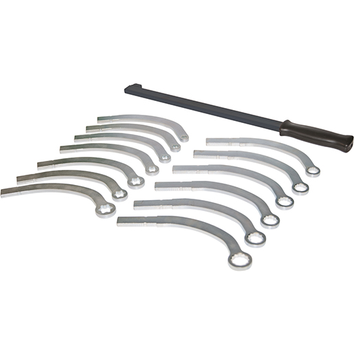 Mehrkanthülse und TORX-Schlüsselkit