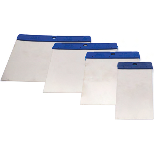 Juego de espátulas carrocero acero inox 4pz