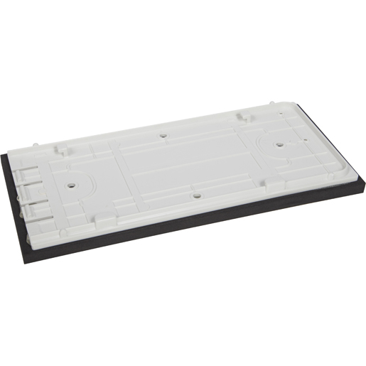 ERSATZGUMMI SCHWARZ MOUSSIEREND 25X11 CM