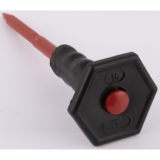 Verwendung von Gummischutz für Meißel und Spitzen Ø 16 mm 500