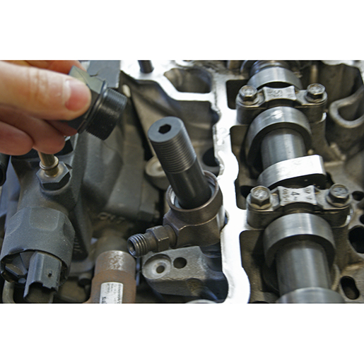 Utilisation de Kit d’adaptateurs d’extraction d’injecteurs 505