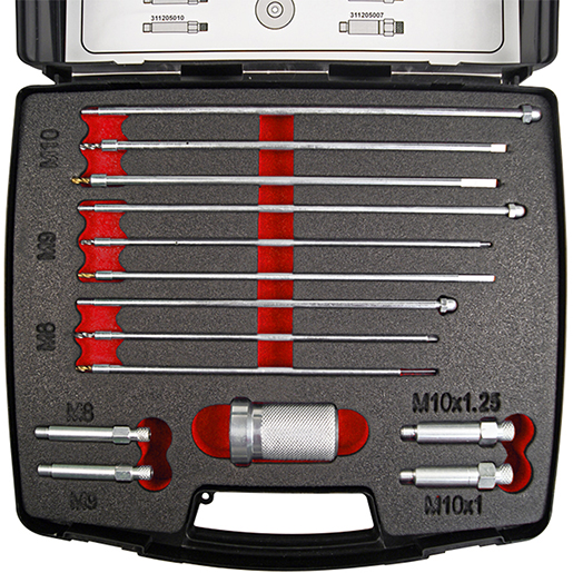 Kit estrazione elettrodo candelette 14 pezzi