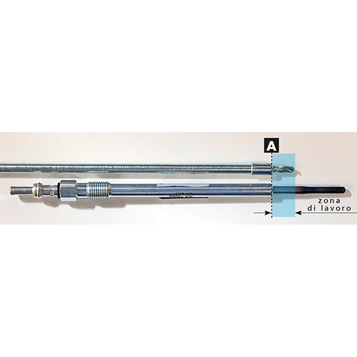 Disegno tecnico di Kit estrazione elettrodo candelette 14 pezzi 100