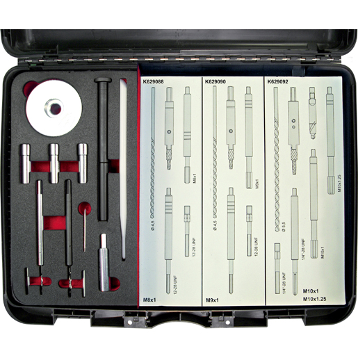 Kit modulare estrazione candelette 13 pezzi