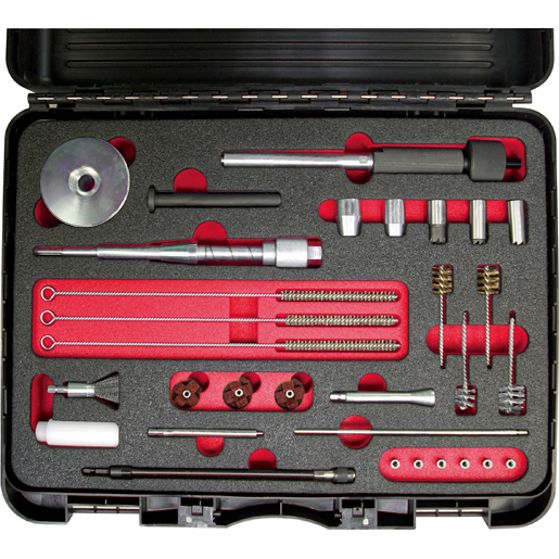Kit de nettoyage et de fraisage du boîtier de l’injecteur 31 pièces