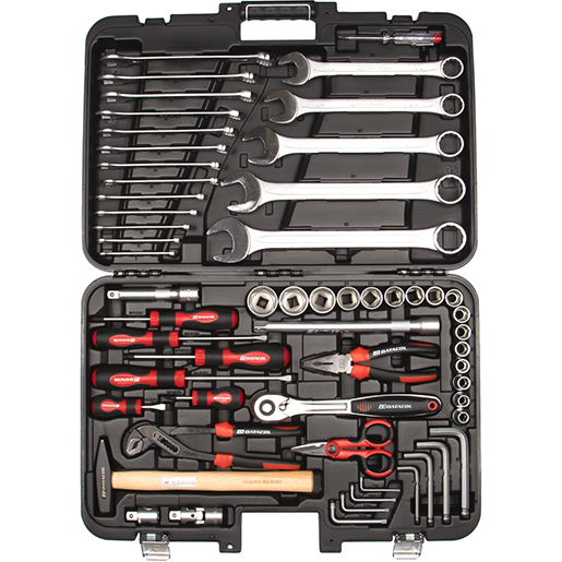 Detail von Werkzeugsatz für LKW-Reparaturen 58 Teile 300