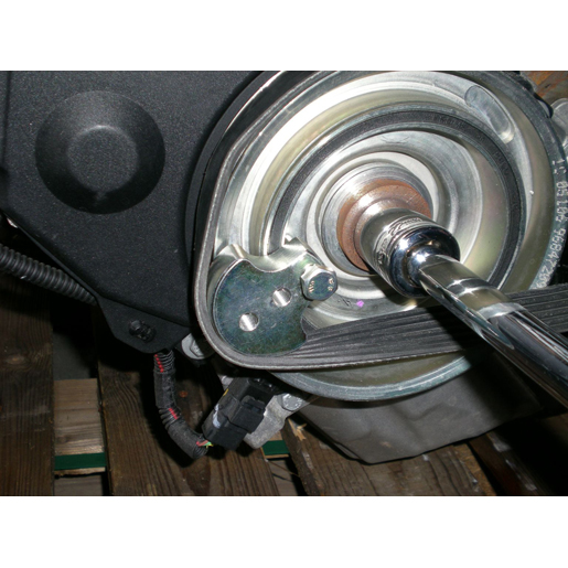 Utilisation de SET DÉPLACEMENT COURROIE 505