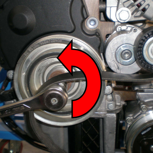 Utilisation de SET DÉPLACEMENT COURROIE 520