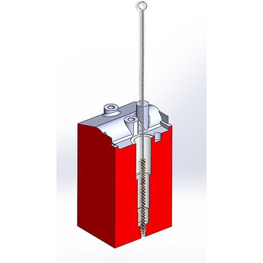 Utilisation de Kit de fraisage du siège de l’injecteur 500