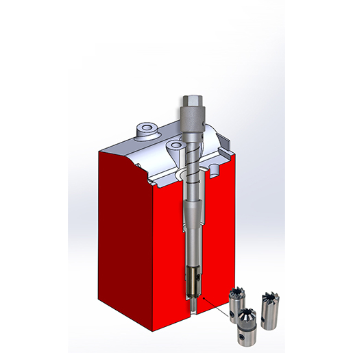 Utilisation de Kit de fraisage du siège de l’injecteur 505