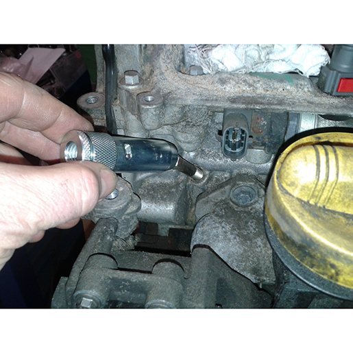 Uso de Kit de extracción de calentadores bloqueados M8 - M9 - M10 510