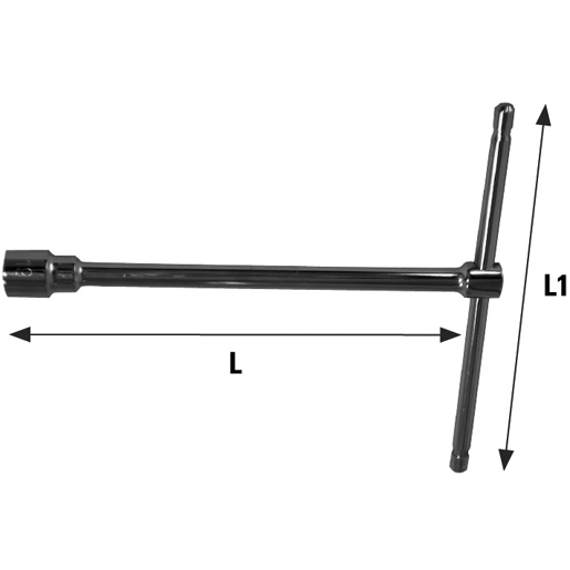 Dessin technique de CLE EN TE AVEC DOUILLE MM11 110