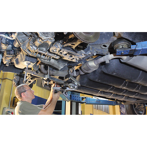 Verwendung von Teleskopische Motorstütze 400 kg 500