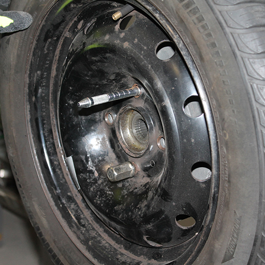 Verwendung von Satz Radstützstifte 520