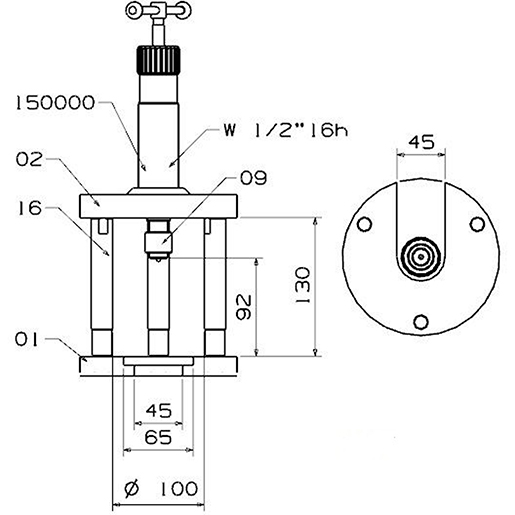 Detalle de EXTRACTOR DE RÓTULAS DE LA DIRECCIÓN 300