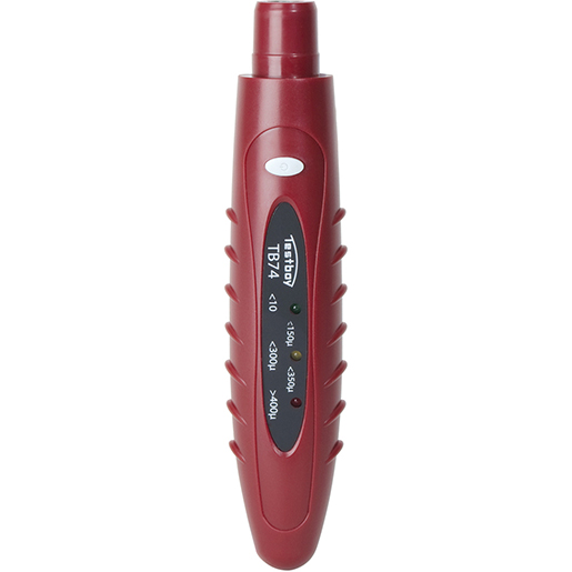 Comprobador de grosor con indicador led