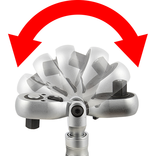 Detail von AUSZIEHBARE RATSCHE 1/2" 300