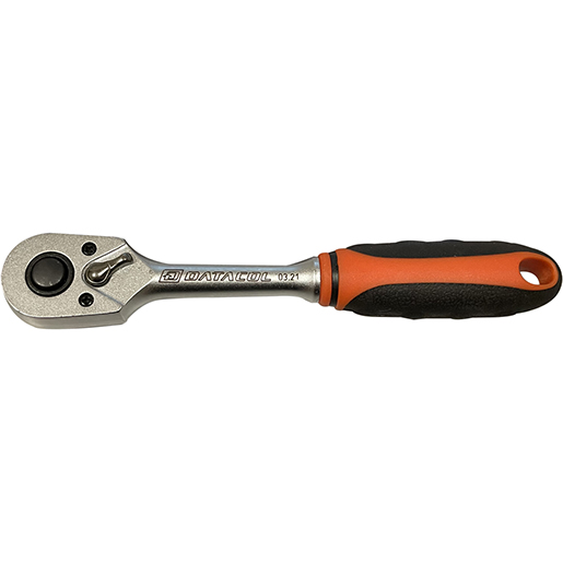 Llave carraca 1/4" con mango