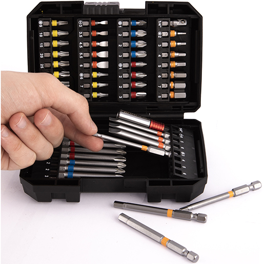 Uso di Assortimento 48 inserti da 1/4" 505