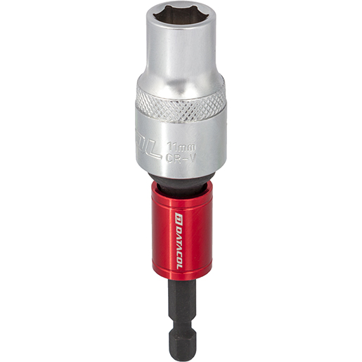 Verwendung von 1/4"-Einsatzhalter und 1/2"-Hülse 505