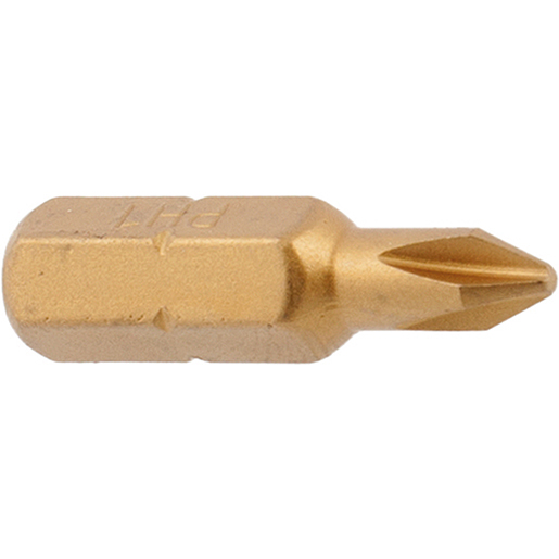 Inserto 1/4" impronta phillips titanio