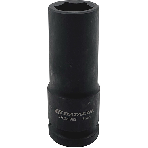 VASO DE IMPACTO LARGO HEX. 1/2" 18MM