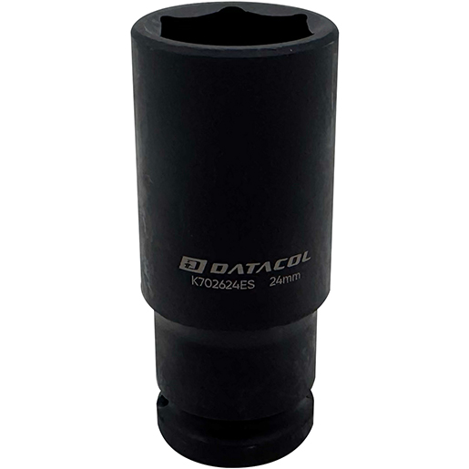 VASO DE IMPACTO LARGO HEX. 1/2" 24MM