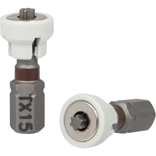 EMBOUT D-MAG TX 15 MARON-GRIS 25MM