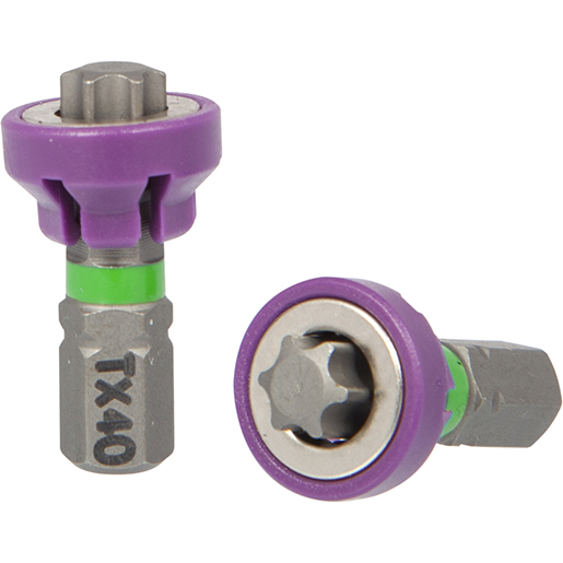 EMBOUT D-MAG TX 40 VERT-VIOLET 25MM