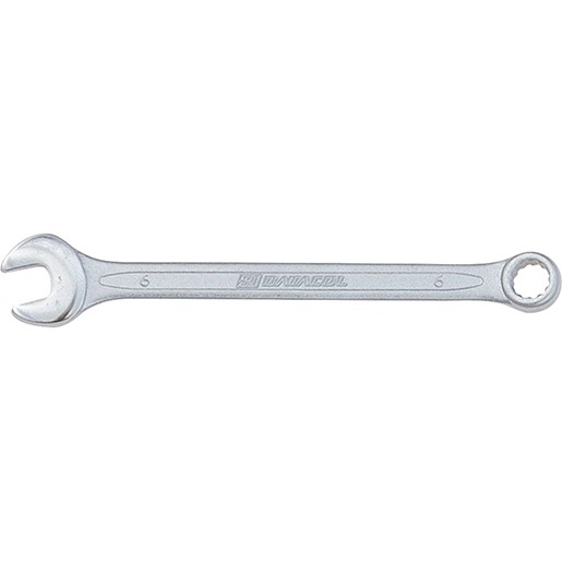 Llave combinada con medida métrica 6 mm Llave combinada con medida métrica 6 mm