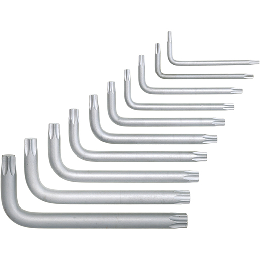 Juego de llaves macho TORX