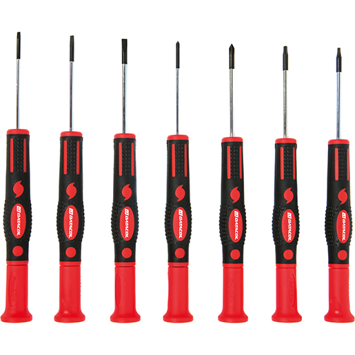 Set de destornilladores electrónicos 7 piezas