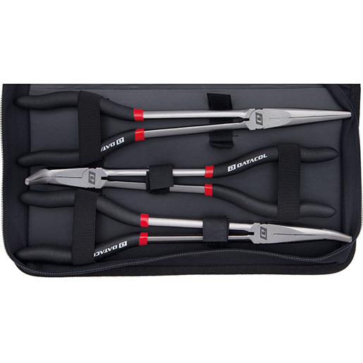 Envasado de SET 3 PINZAS EXTRALARGAS 400