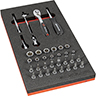 Kit utensili e bussole da 1/4" per M305460