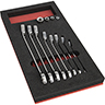 Kit chiavi combinate a cricchetto per M305460