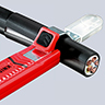 Verwendung von Professioneller manueller Abisolierer mit KNIPEX-Klinge 505