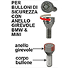 Uso di SET RIMOZ BULLONI ANTIF BMW 510