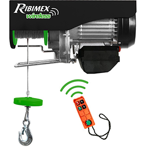 Paranco elettrico con carrucola 200 – 400 kg