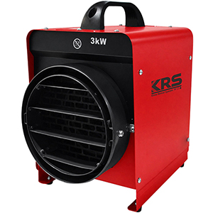 Termoventilatore elettrico canalizzabile con termostato