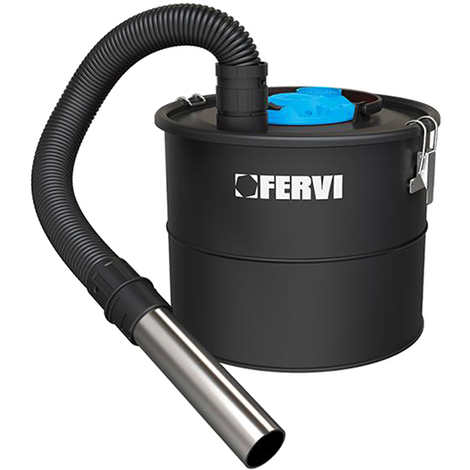 Aspiracenere professionale a doppia funzione FERVI 15 l 1000 W