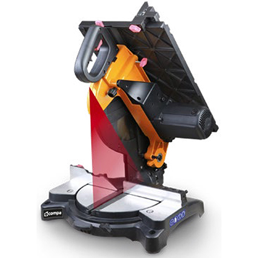 Professionelle Kappsäge 305 mm mit leisem Riemenantrieb