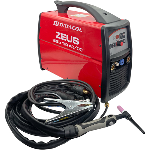 Generador Inverter monofásico DATACOL Zeus 200A TIG AC/DC