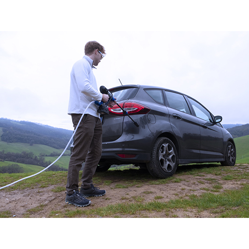 Verwendung von Kaltwasser-Hochdruckreiniger mit Akku 505